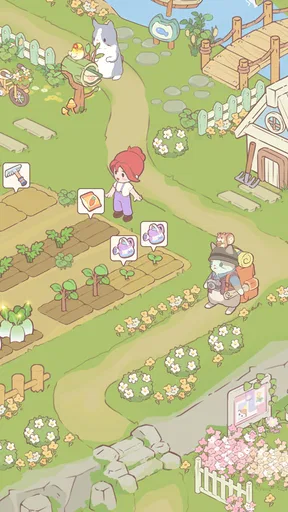 ねこマージガーデン：猫のゲーム・放置ゲーム