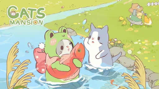 ねこマージガーデン：猫のゲーム・放置ゲーム