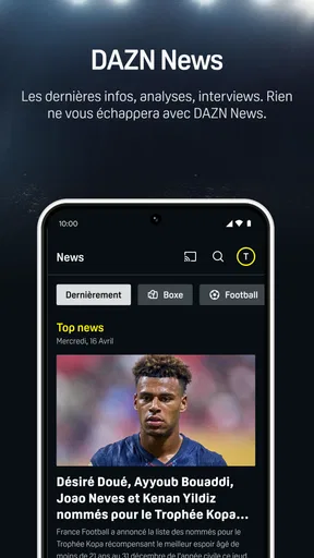 DAZN : Sports en Direct