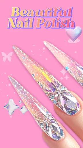 子供向けネイルアートサロンゲーム