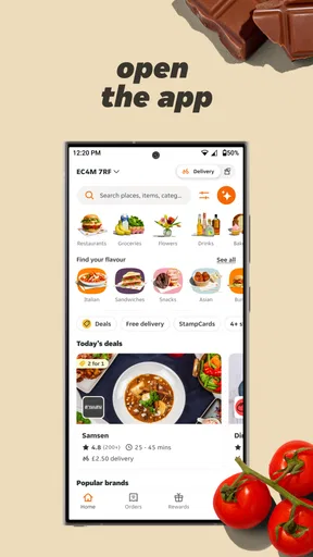 Just Eat: Food and Shops