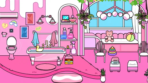 Tizi Stadt: Rosa Zuhause