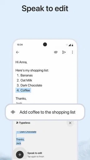 Typeless: AI Voice Keyboard