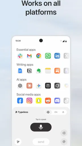 Typeless: AI Voice Keyboard