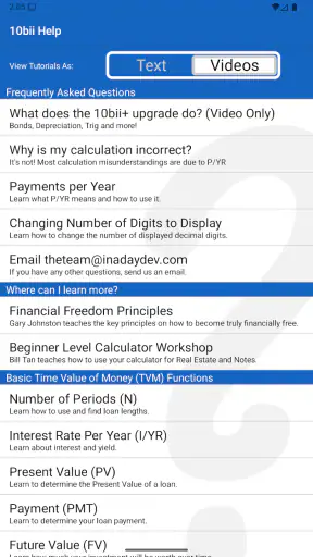 10bii Financial Calculator