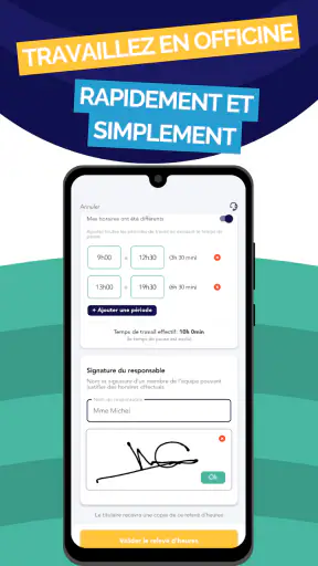 24/7 app. pour les remplaçants