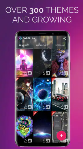 3D Parallax Background - 4D HD