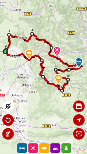 Application & GPS touristique