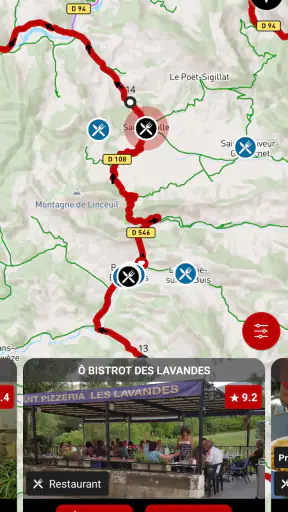 Application & GPS touristique