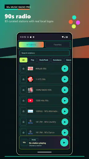 90 music radio Pro