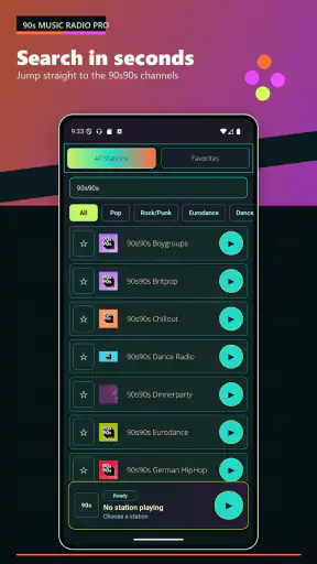 90 music radio Pro
