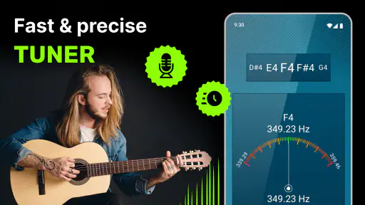 Accordeur de guitare parfait
