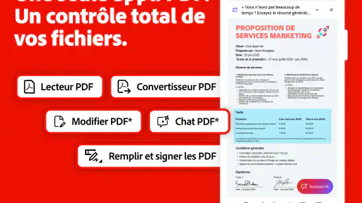Adobe Acrobat Reader pour PDF