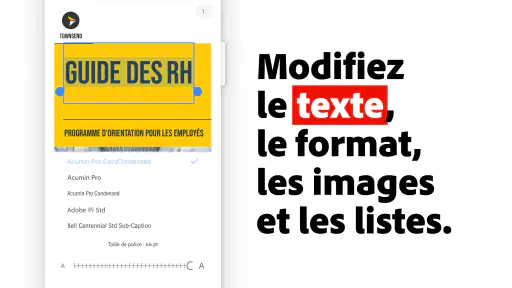 Adobe Acrobat Reader pour PDF