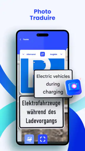AI Cam Translate: texte, voix