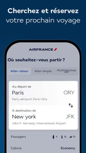 Air France - Réserver un vol