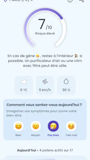 Alerte Pollen