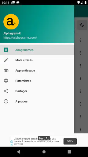 Alphagram-R : Anagrammes