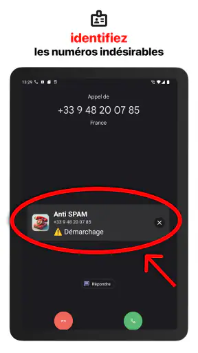 Anti SPAM bloqueur démarchage