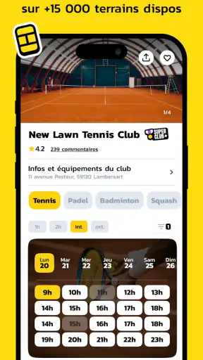 Anybuddy: Tennis Padel Squash