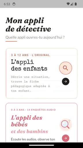 App du Détective : comprendre
