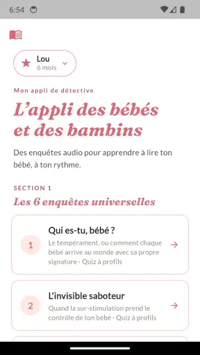 App du Détective : comprendre