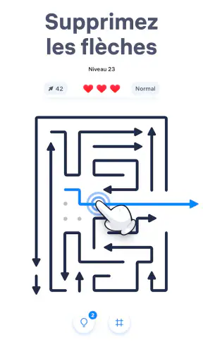 Arrow Puzzle: Jeu de réflexion