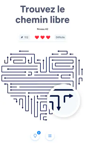 Arrow Puzzle: Jeu de réflexion