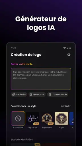 Arvin® - Créateur de logos IA