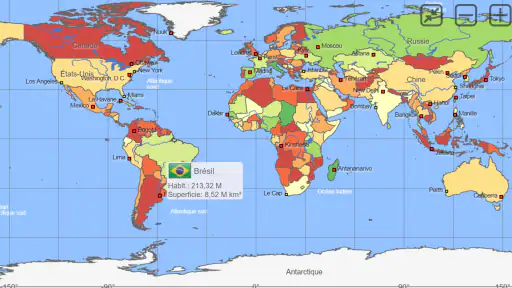 Atlas mondial MxGeo Pro