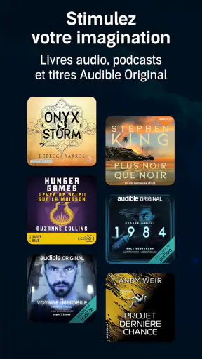Audible ：Livres audio, Podcast