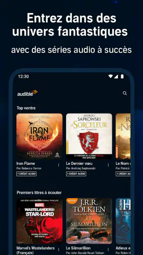 Audible ：Livres audio, Podcast