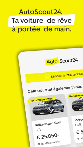 AutoScout24: Achat de voiture