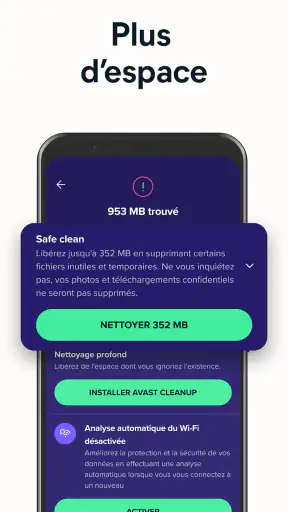 Avast One: Antivirus, Sécurité