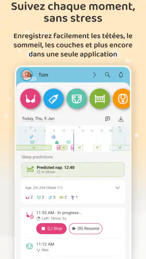 Baby Daybook - Suivi de Bébé