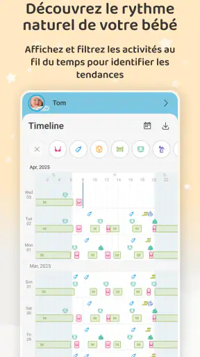 Baby Daybook - Suivi de Bébé