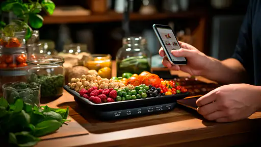Balance de cuisine assistée