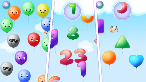 Ballons bébé pop