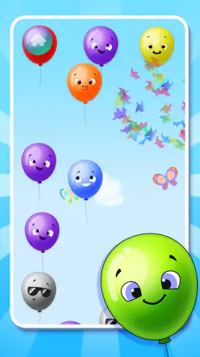 Ballons bébé pop