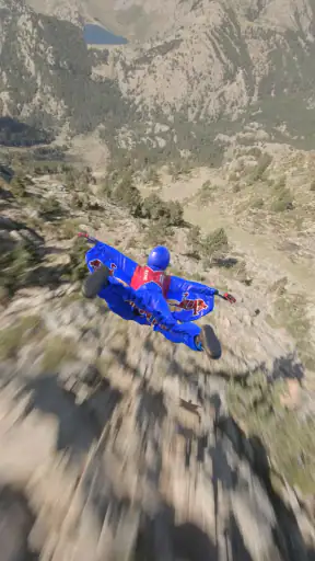 Base Jump Wing Suit Flying