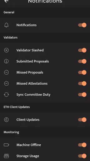 Beaconchain Dashboard