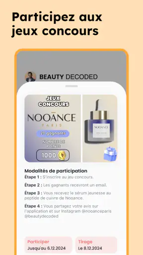 Beauty Decoded: Scan Produits