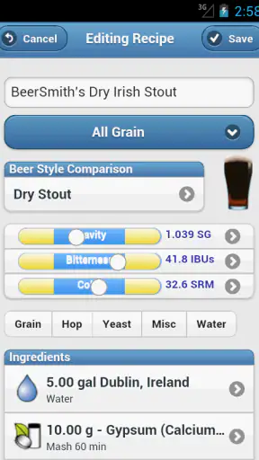 BeerSmith 3 Mobile Homebrewing