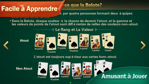 Belote et Coinche - Hors ligne