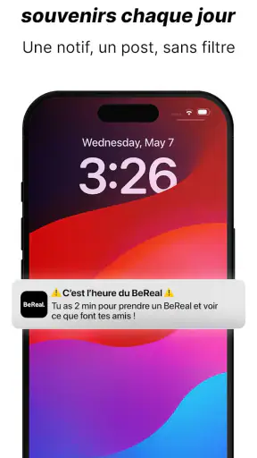BeReal. Tes amis pour de vrai.