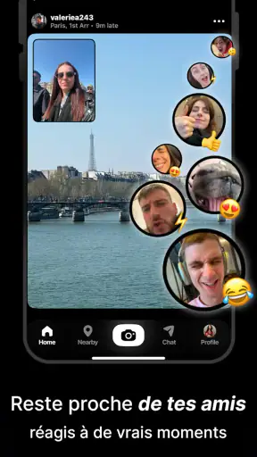 BeReal. Tes amis pour de vrai.