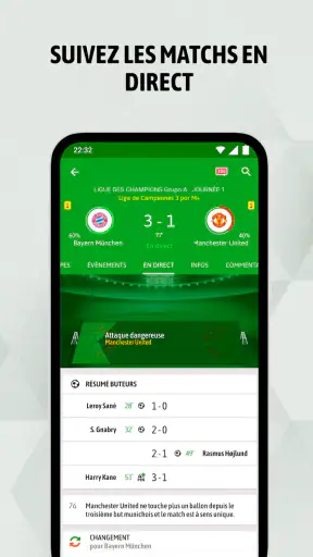 BeSoccer Résultats & Actu Foot