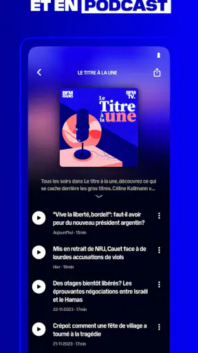 BFM : TV, news, radio en live