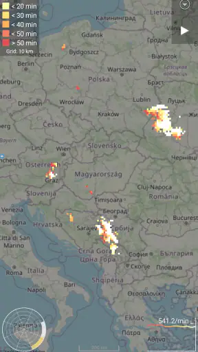 Blitzortung Lightning Monitor