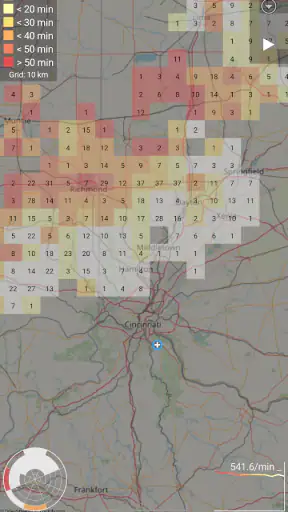Blitzortung Lightning Monitor
